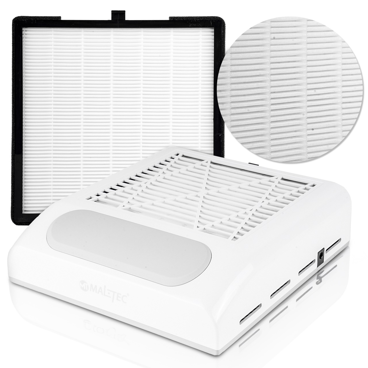 Pochłaniacz Pyłu Do Paznokci Bezworkowy 80W