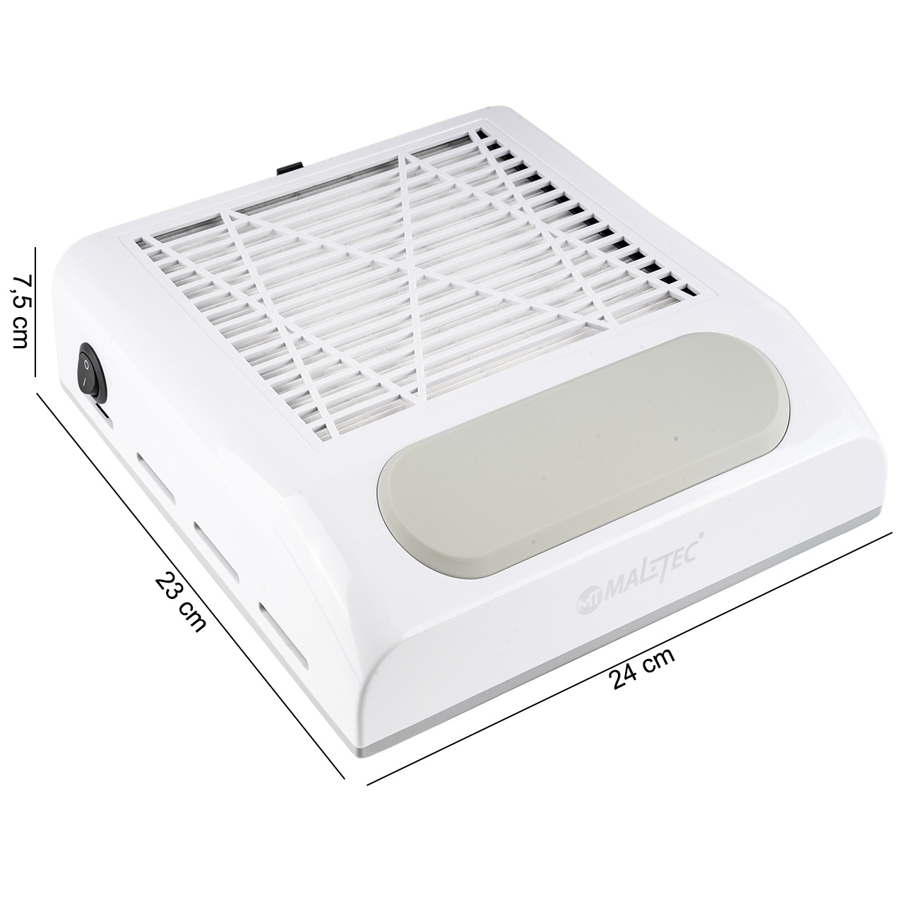 Pochłaniacz Pyłu Do Paznokci Bezworkowy 80W