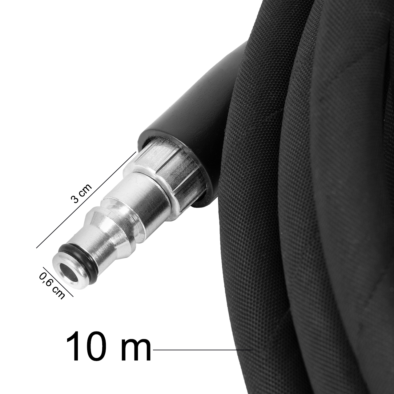 Wąż Przewód Wysokociśnieniowy Do Myjki Ciśnieniowej 10 Metrów