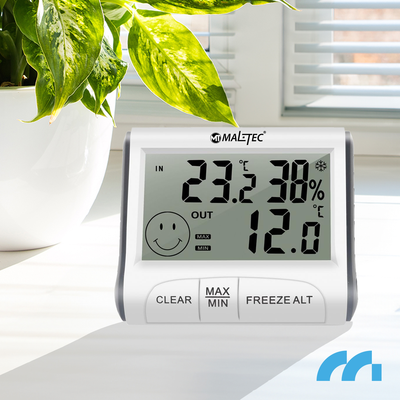 Stacja Pogodowa Bezprzewodowa Termometr Higrometr Daily900M