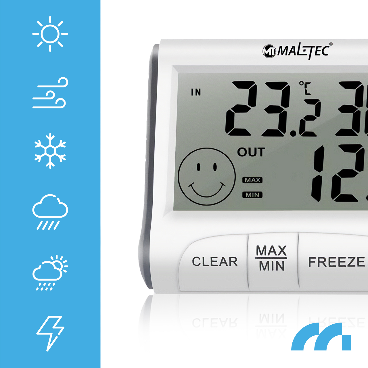 Stacja Pogodowa Bezprzewodowa Termometr Higrometr Daily900M