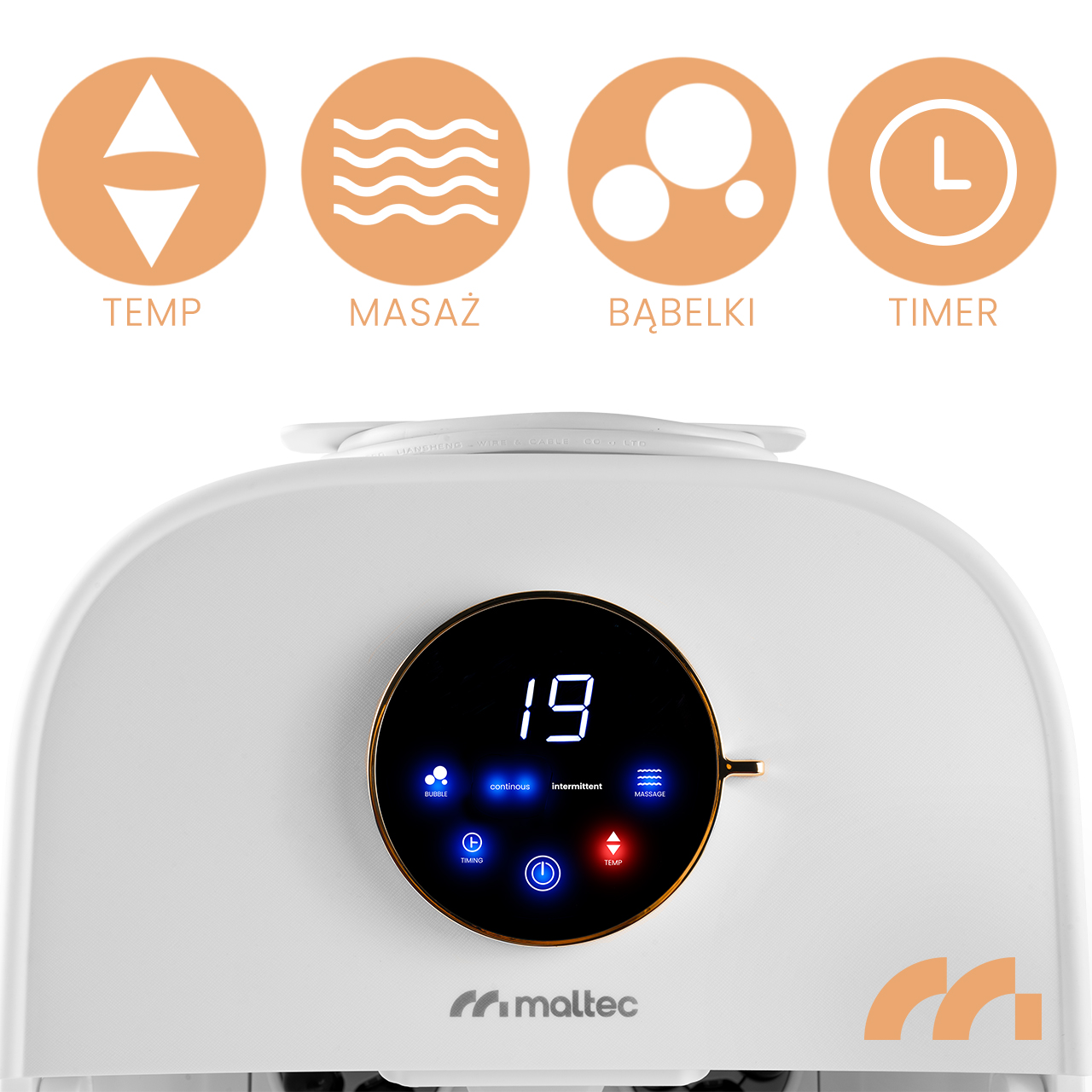 Masażer Wodny do Stóp Hydromasażer Nóg PRO-Hydro500W