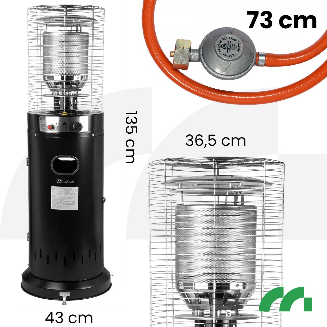 Parasol Grzewczy Gazowy Promiennik Tropical GH295