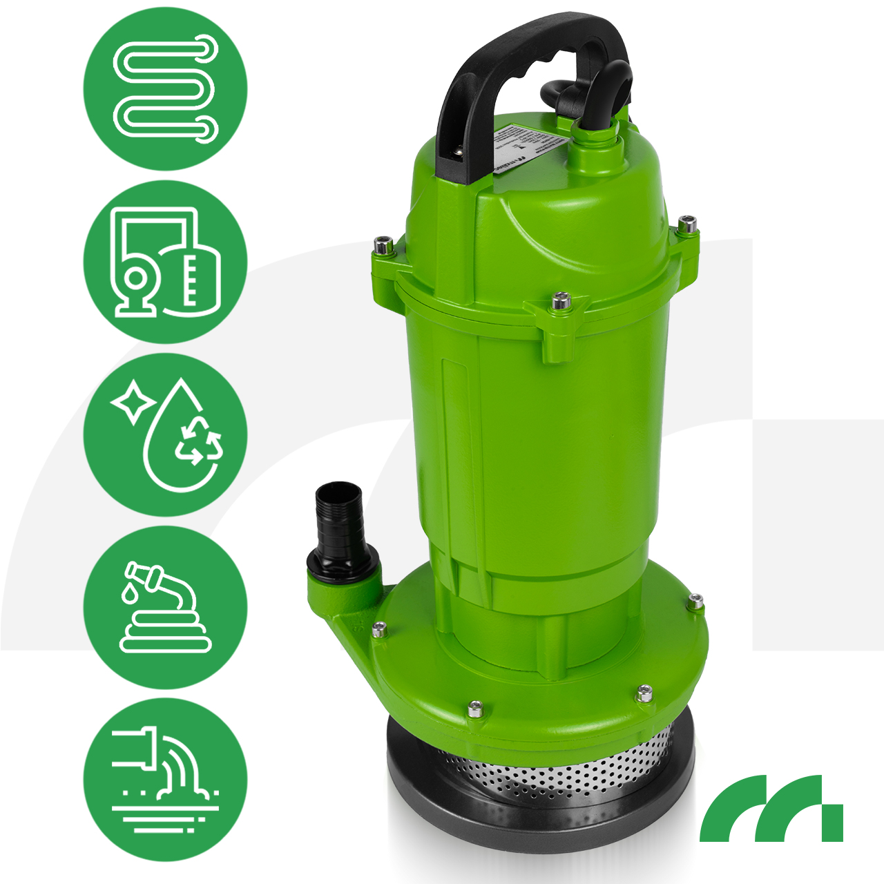 Pompa Zatapialna do Wody Brudnej i Czystej Pływak 12000 l/h