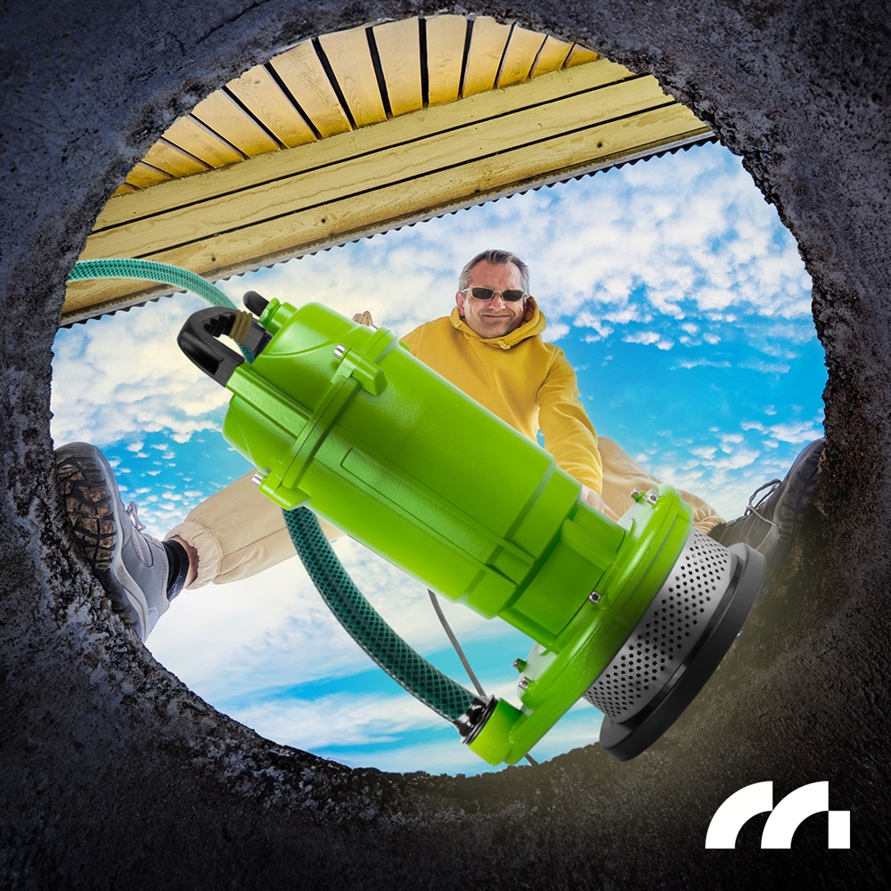 Pompa Zatapialna do Wody Brudnej i Czystej Pływak 12000 l/h