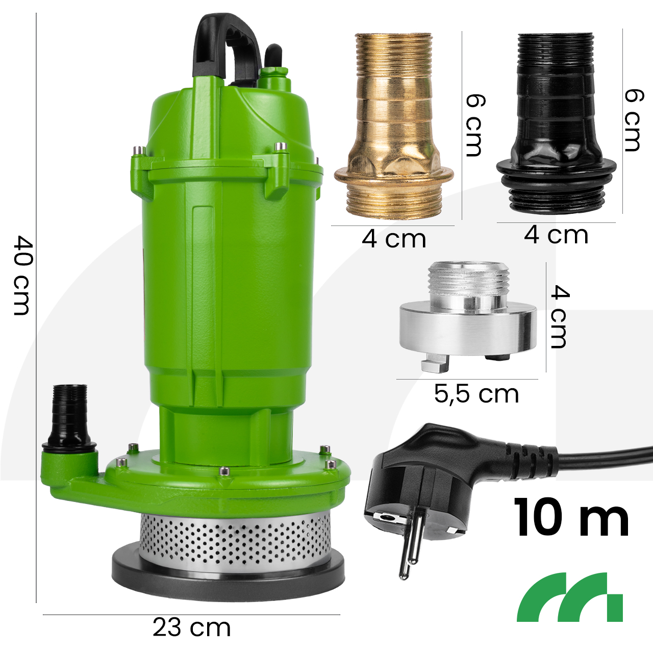 Pompa Zatapialna do Wody Brudnej i Czystej Pływak 12000 l/h